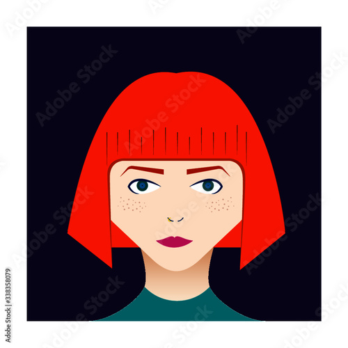 La femme rousse