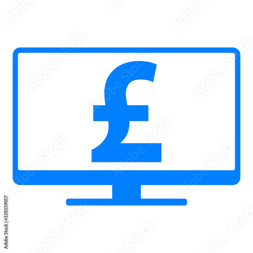 Britisches Pfund und Monitor