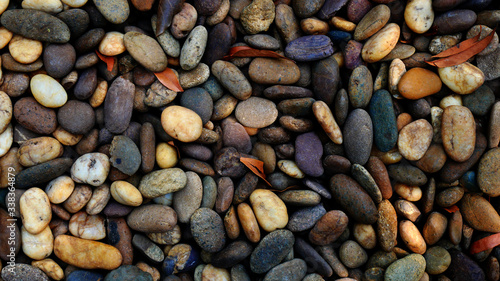 stone background , pebble beach outdoor nature