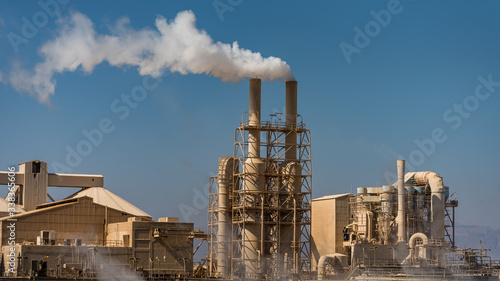 industry in jordan-view of the factory