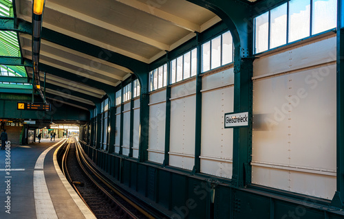 U Bahnhof  Gleisdreick in Berlin photo