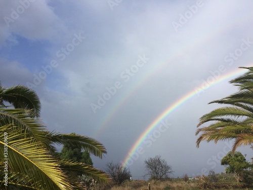 Doppelter Regenbogen