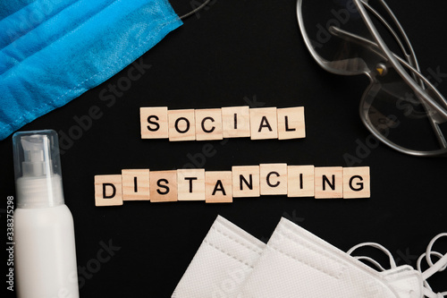 Wallpaper Mural safety first concept with personal protection for workers on bright background Torontodigital.ca