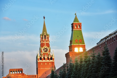 Photography moscow kremlin tower