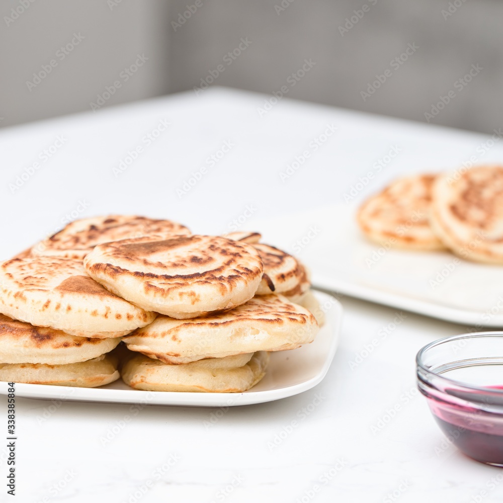 pancakes with jam pancakes with jam