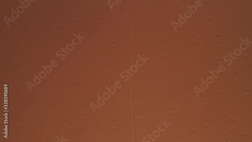 Aerial view of the unexplained fairy circles found in the Namib Desert in Namibia.