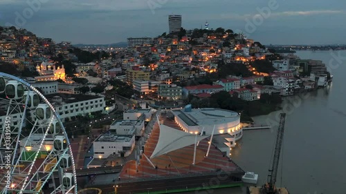 Hyper lapse in Guayaquil, Ecuador photo
