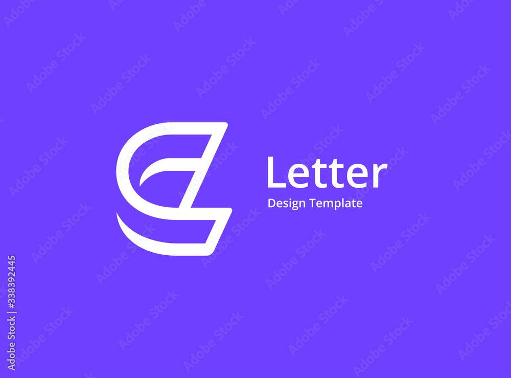 Letter E logo icon design template elements Letter E logo icon design template elements
