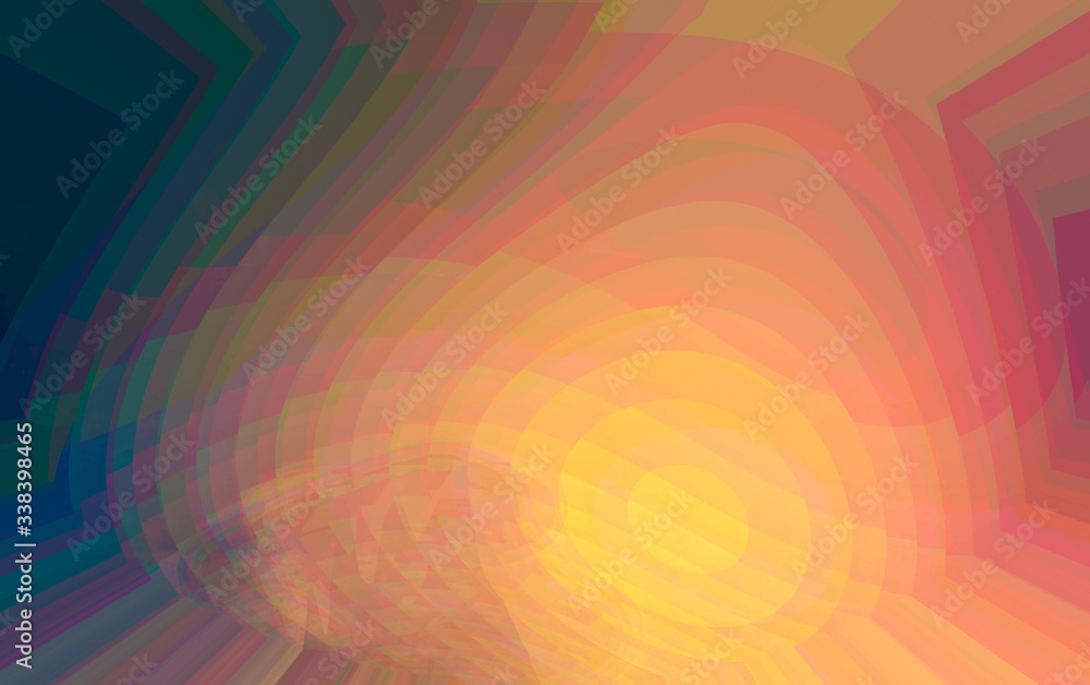 Obraz premium Abstract image. Colorful background. Curved lines and shapes with a beautiful graphic design.