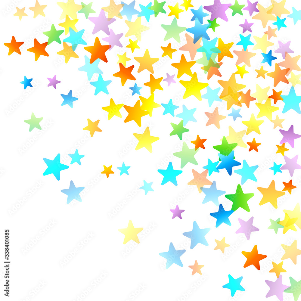 Rainbow Festive Confetti. Carnival Star Falling. Rainbow Festive Confetti. Carnival Star Falling.