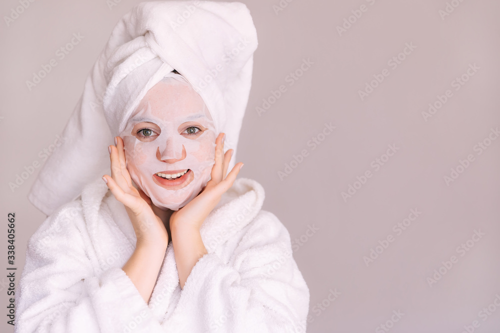 Beautiful Luxury Life. Home Style Relaxation Woman Wearing Bathr Beautiful Luxury Life. Home Style Relaxation Woman Wearing Bathr