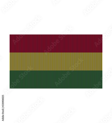 Flag of Bolivia.
The National Flag of Bolivia

