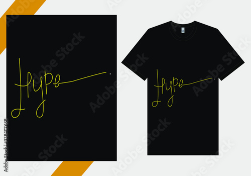 Hand Lettering Typography concept. Inspirational Quote. Prints on T-shirts. vector illustration