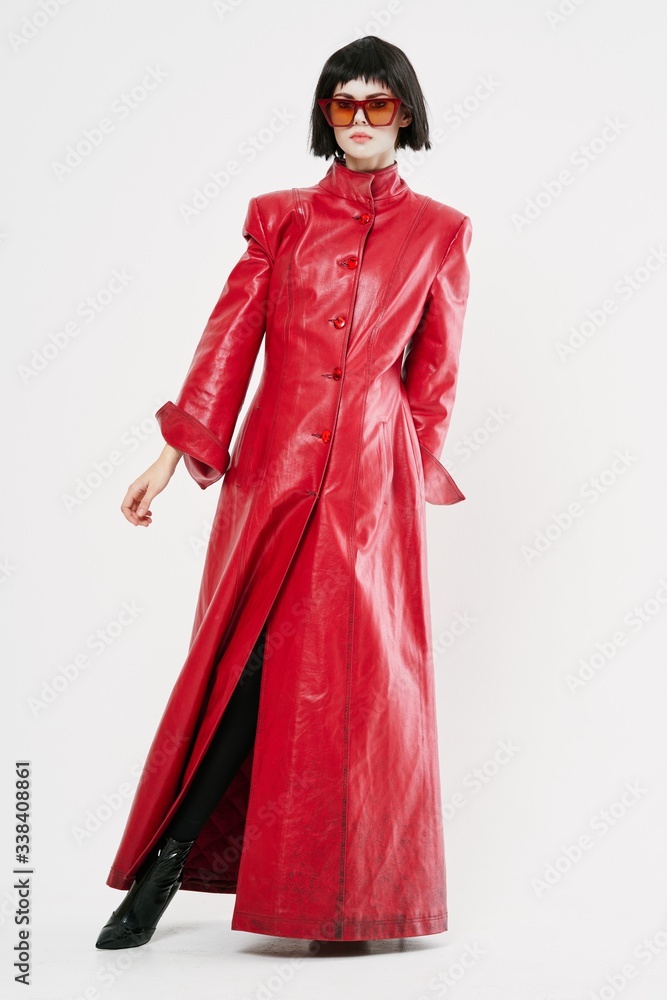 young woman in red dress young woman in red dress