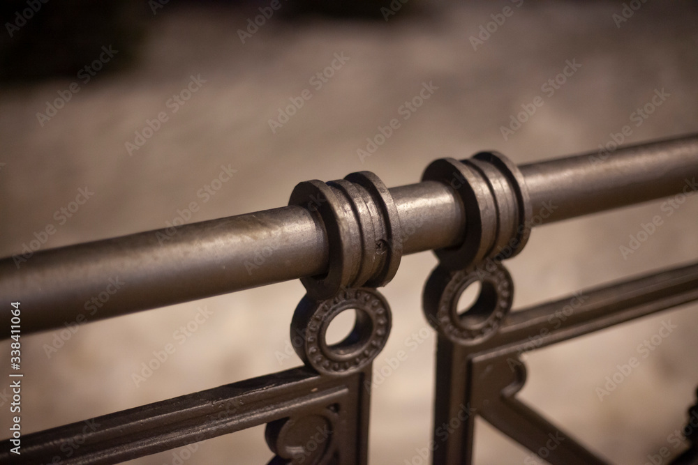 Fence in the park Fence in the park