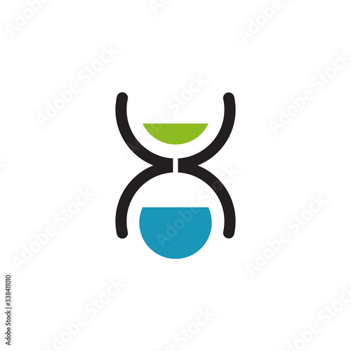 Sandwatch logo design icon template