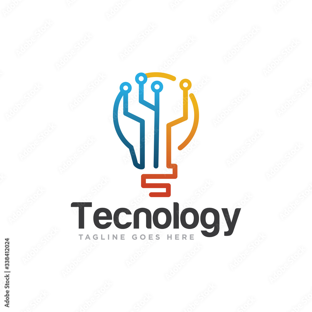 Technology Logo Icon Design Vector Technology Logo Icon Design Vector