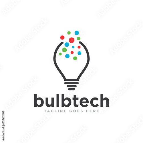Technology Logo Icon Design Vector
