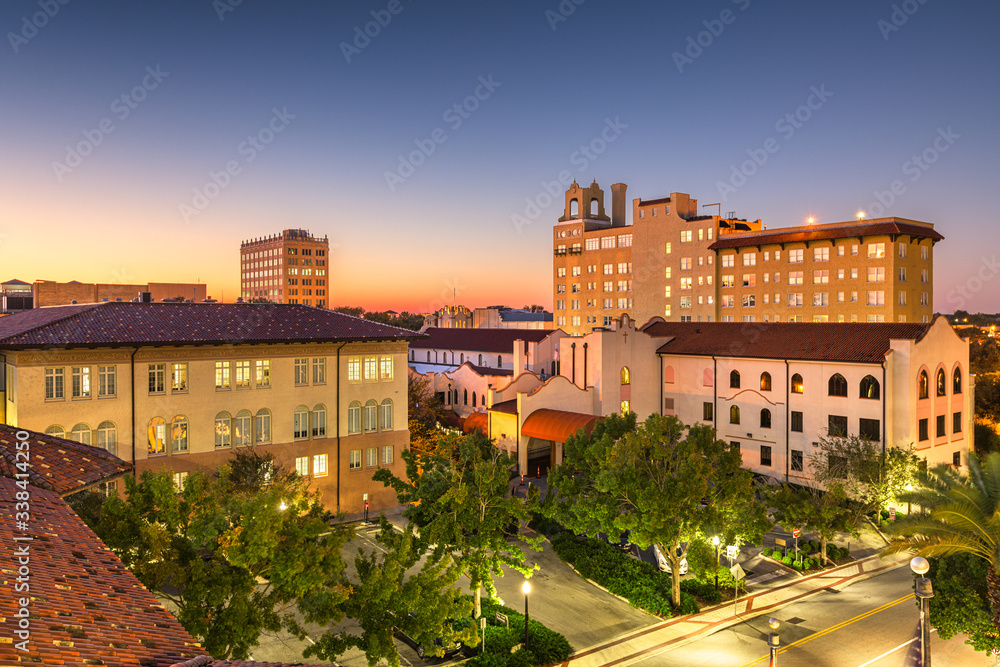Downtown Lakeland, Florida, USA