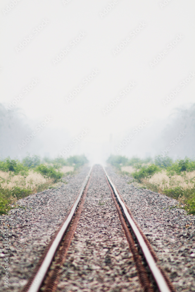 The train route seems to be lonely because the train is one of the public transportation systems across the province and train travel has been suspended to prevent the spread of coronavirus covid-19. The train route seems to be lonely because the train is one of the public transportation systems across the province and train travel has been suspended to prevent the spread of coronavirus covid-19.