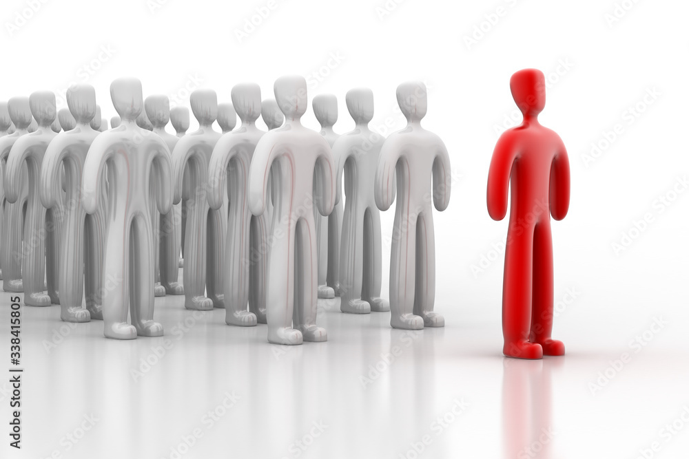 Teamwork and business partnership concepts, original 3d rendering Teamwork and business partnership concepts, original 3d rendering