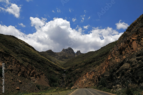 The majestic Maluti Mountain landscape photo