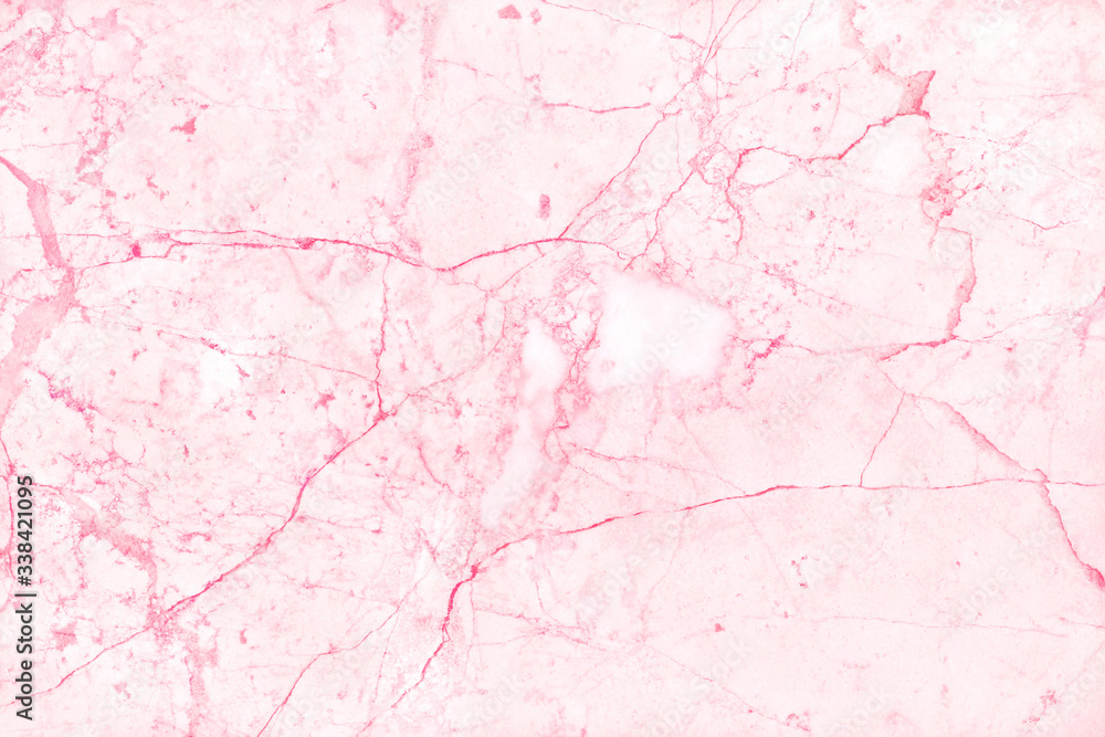 Pink marble floor texture background with high resolution, counter top view of natural tiles stone in seamless glitter pattern and luxurious.