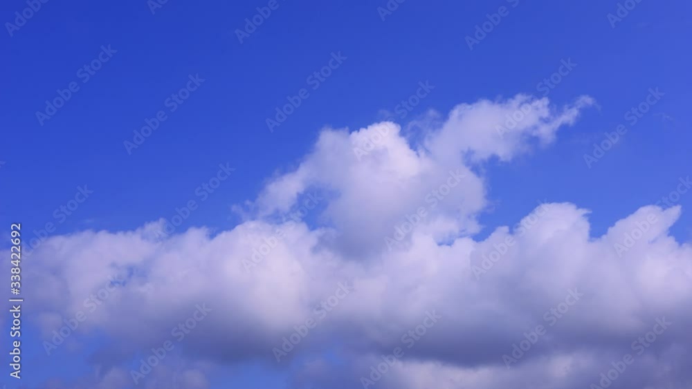 4KUHD Timelapse Blue sky with cloud flying on morning time. 4KUHD Timelapse Blue sky with cloud flying on morning time.