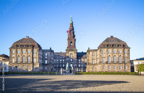 Christiansborg Palace in Copenhagen, Denmark © robertdering