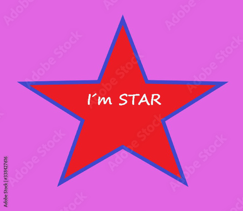 vector illustration of a star