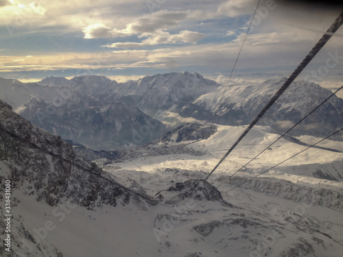 Obraz na płótnie Les Deux Alps w salonie