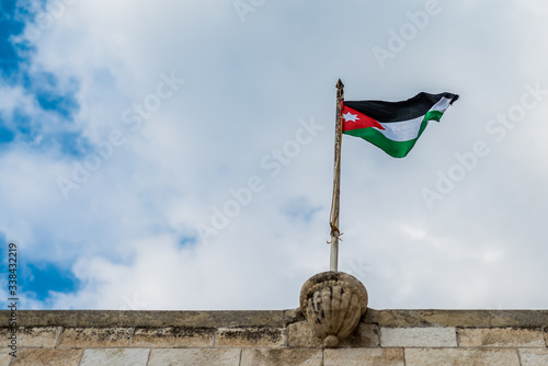 Jordan Flag - Amman City - City Architecture