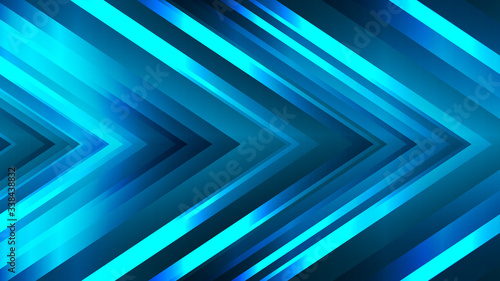 Abstract blue light arrow speed power technology futuristic background vector illustration. esp 10