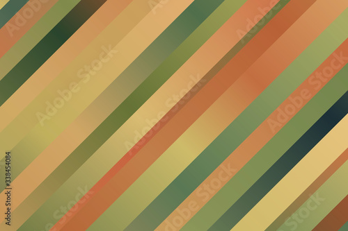 Blue, green and brown lines vector background.