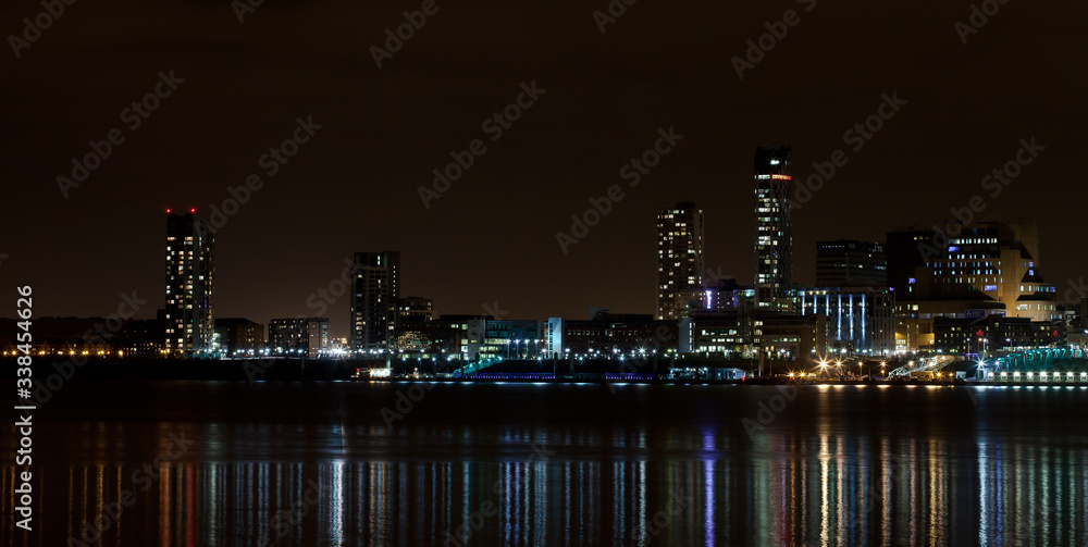 Liverpool waterfront night shot 12 