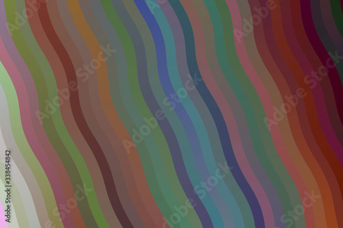 Brown and blue waves vector background.