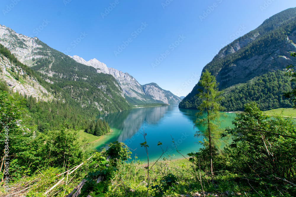 scenery around the Lake Königssee