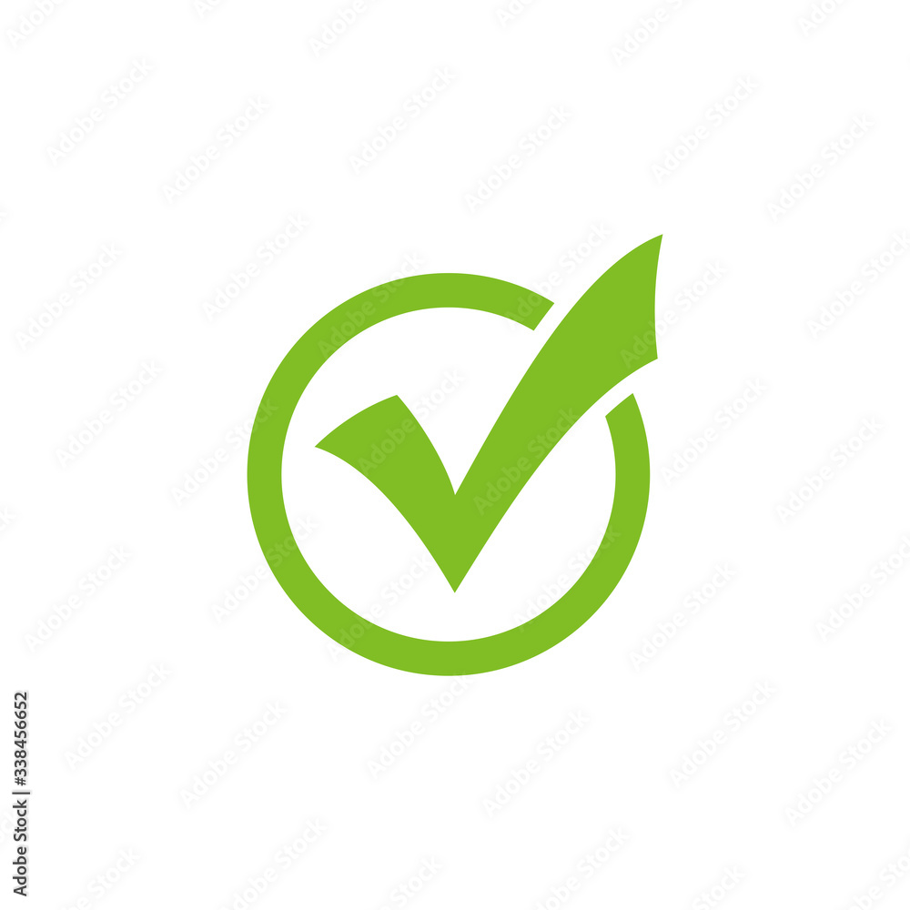 Check mark icon vector. Tick icon vector Check mark icon vector. Tick icon vector