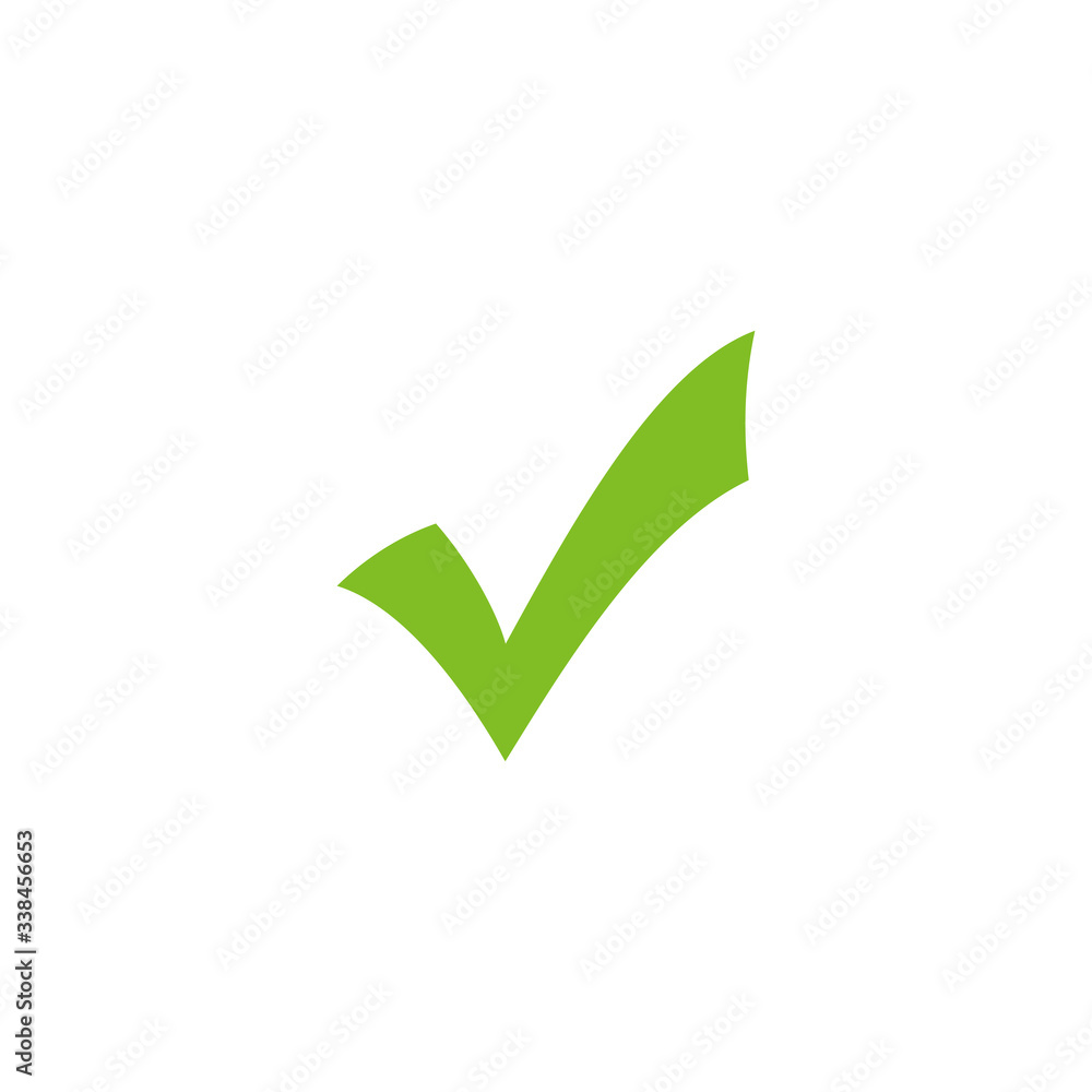 Check mark icon vector. Tick icon vector Check mark icon vector. Tick icon vector