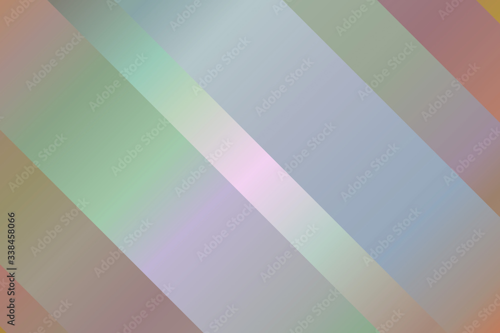 Obraz premium Orange, brown and gray stripes vector background.