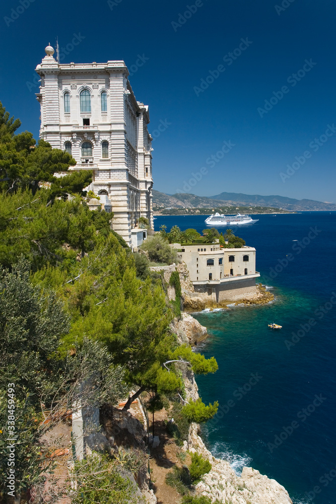 Monte-Carlo, the Principality of Monaco, Western Europe on the Mediterranean Sea