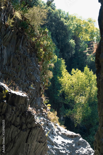 Rocce della gola dell'Alcantara, Sicilia © Ragozzino Fotografie