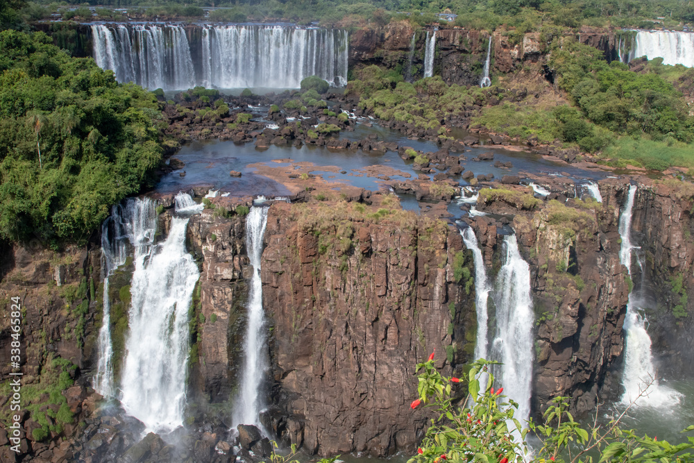 Fototapeta premium cascata cachoeira foz do iguaçu