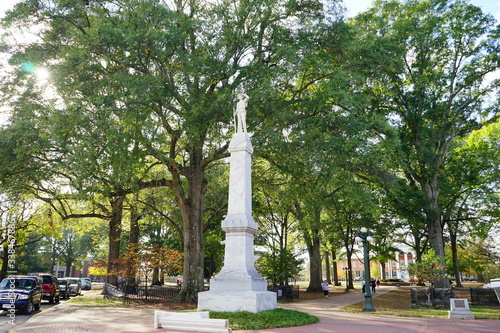 Oxford Downtown in Mississippi 