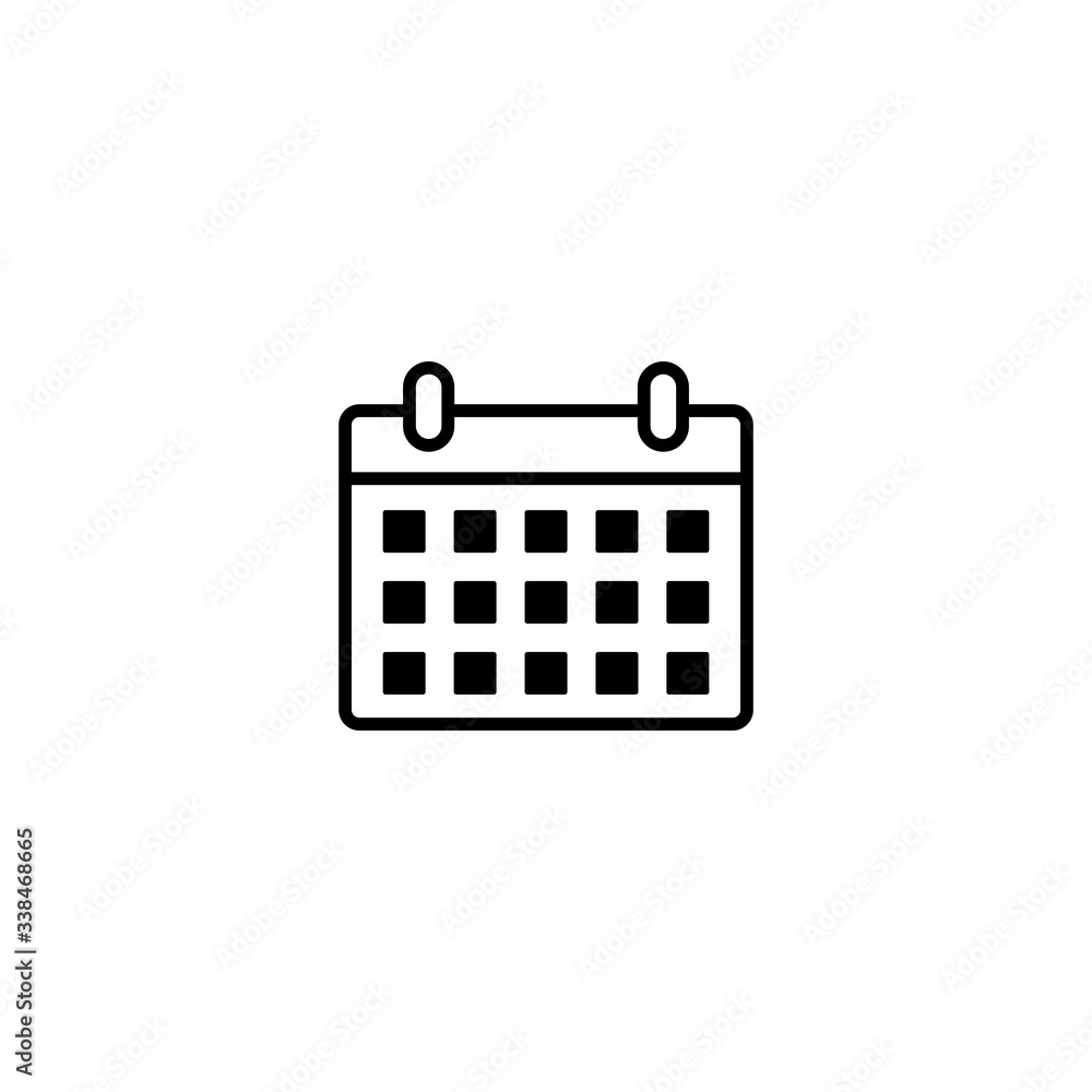 Calendar icon, Calendar sign and symbol vector design Calendar icon, Calendar sign and symbol vector design