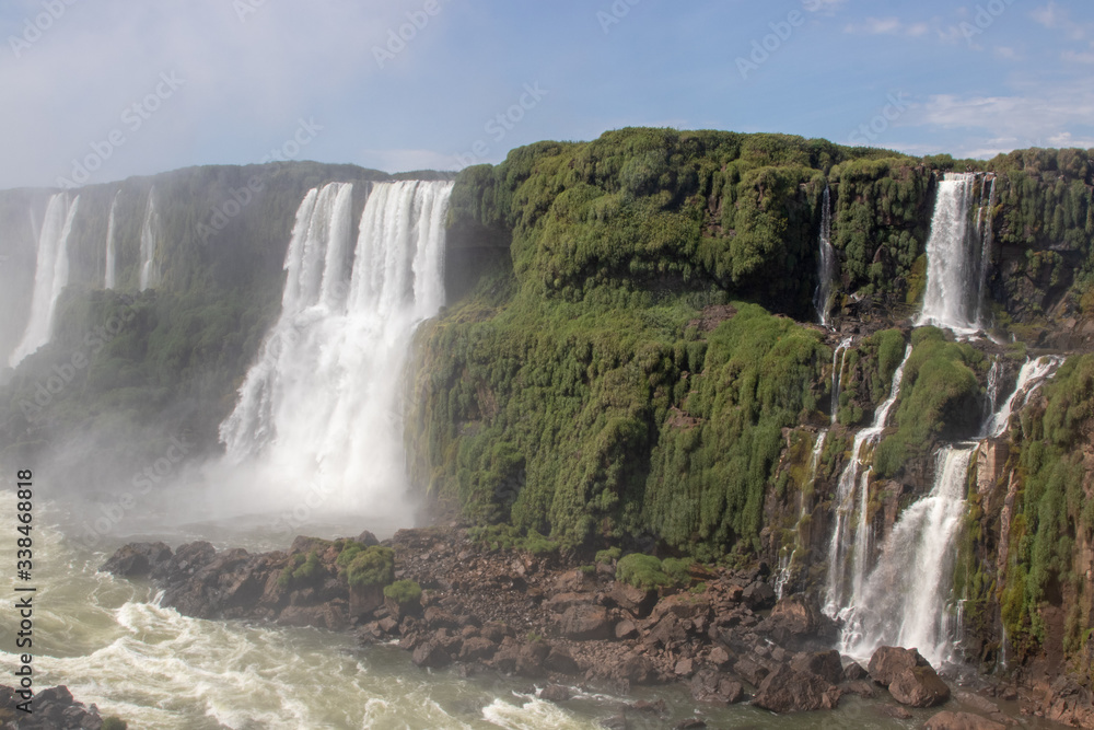 cachoeira, cascata, foz do iguaçu, natureza cachoeira, cascata, foz do iguaçu, natureza
