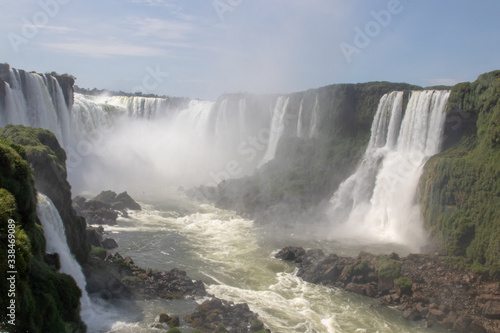 cachoeira, cascata, foz do iguaçu, natureza