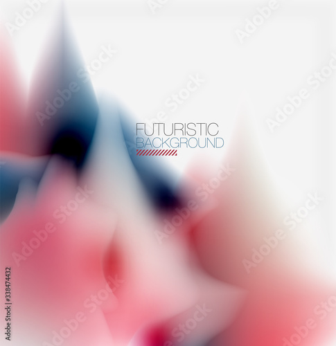 Liquid fluid color splashes abstract background, bright colorful shapes. Techno futuristic vector abstract background For Wallpaper, Banner, Background, Card, Book Illustration, landing page