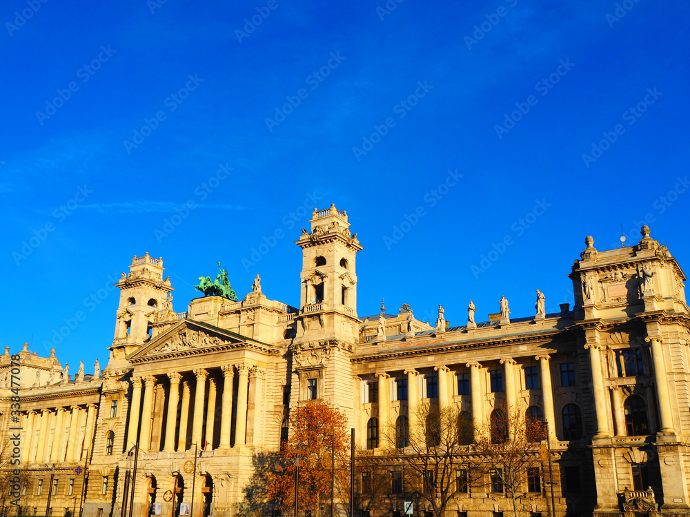 View of the Hungarian Ministry of Agriculture building in Budapest, Hungary. View of the Hungarian Ministry of Agriculture building in Budapest, Hungary.