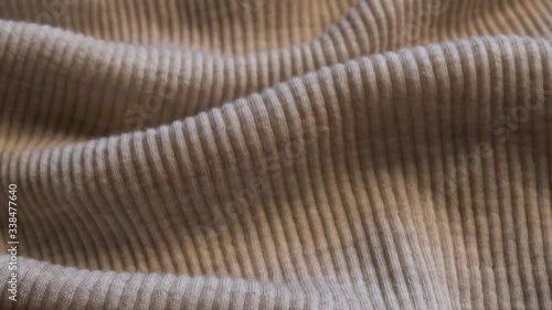 Wallpaper Mural Macro-Detailed Knitted Wool Texture of Beige Fabric With Added Silk. Wool Material with Silk. Textile Abstract Background. The Concept Of The Garment Industry. Torontodigital.ca